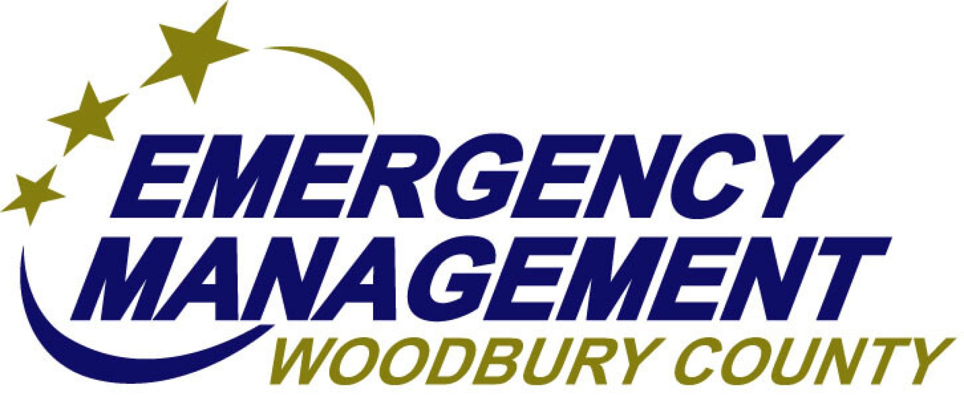 Woodbury County Emergency Management department logo.